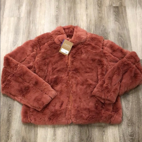 Patagonia Lunar Frost faux fur zip jacket coat - Picture 6 of 8